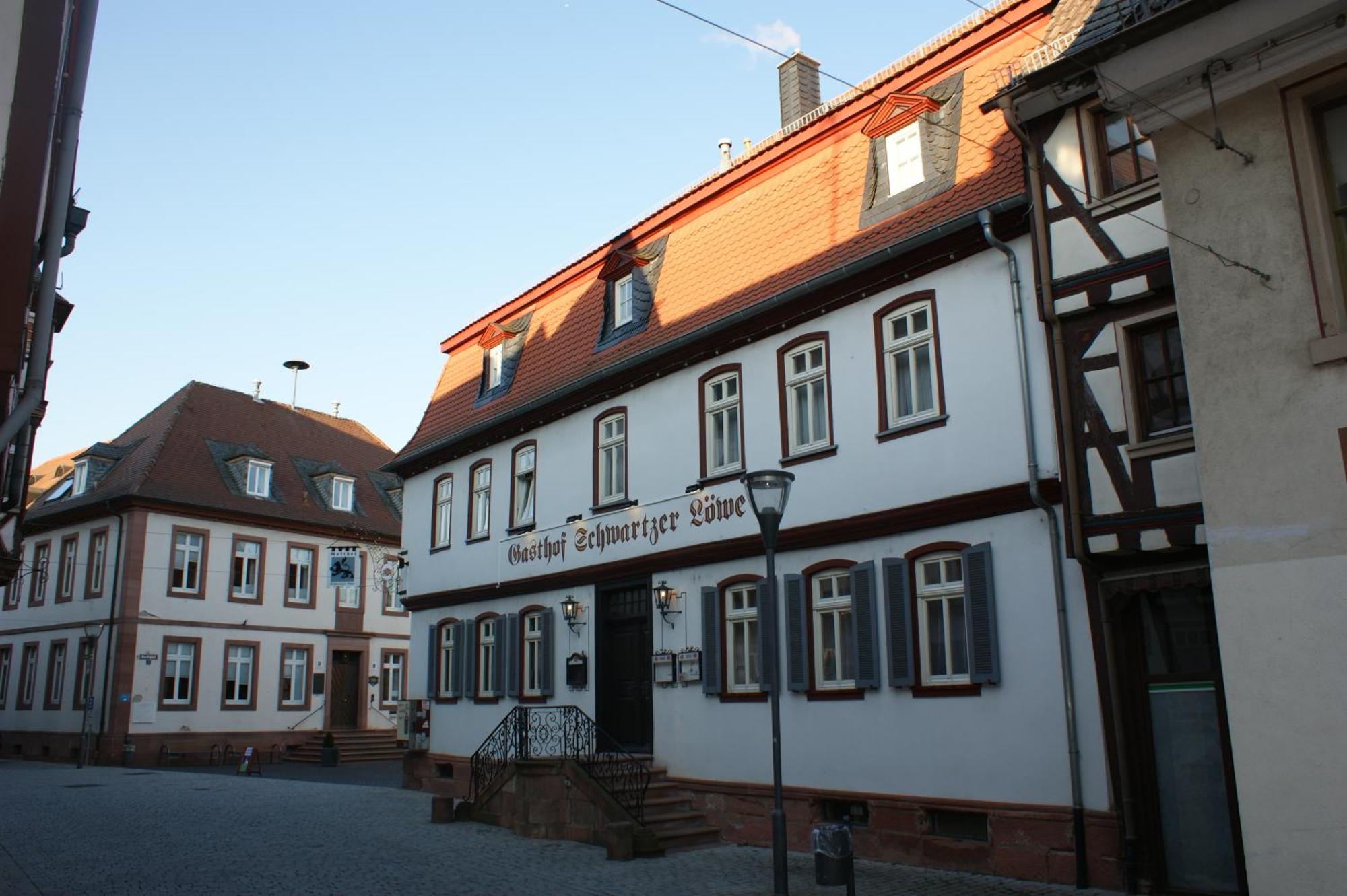 Hotel Schwartzer Loewe Babenhausen  Buitenkant foto